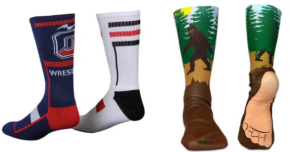 custom socks no minimum order